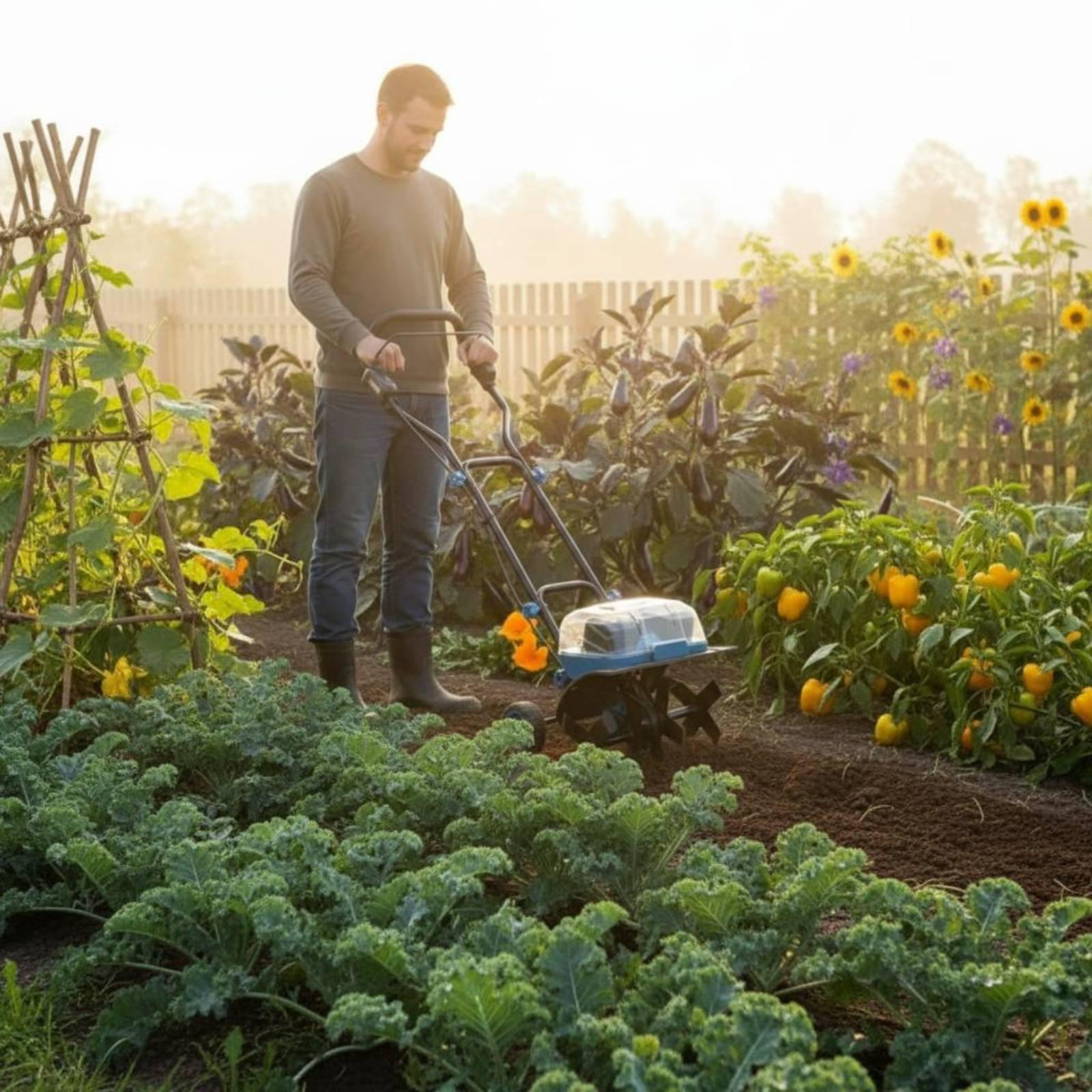 Farming Farmer - Motoculteur multifonctionnel 40V sans fil à
