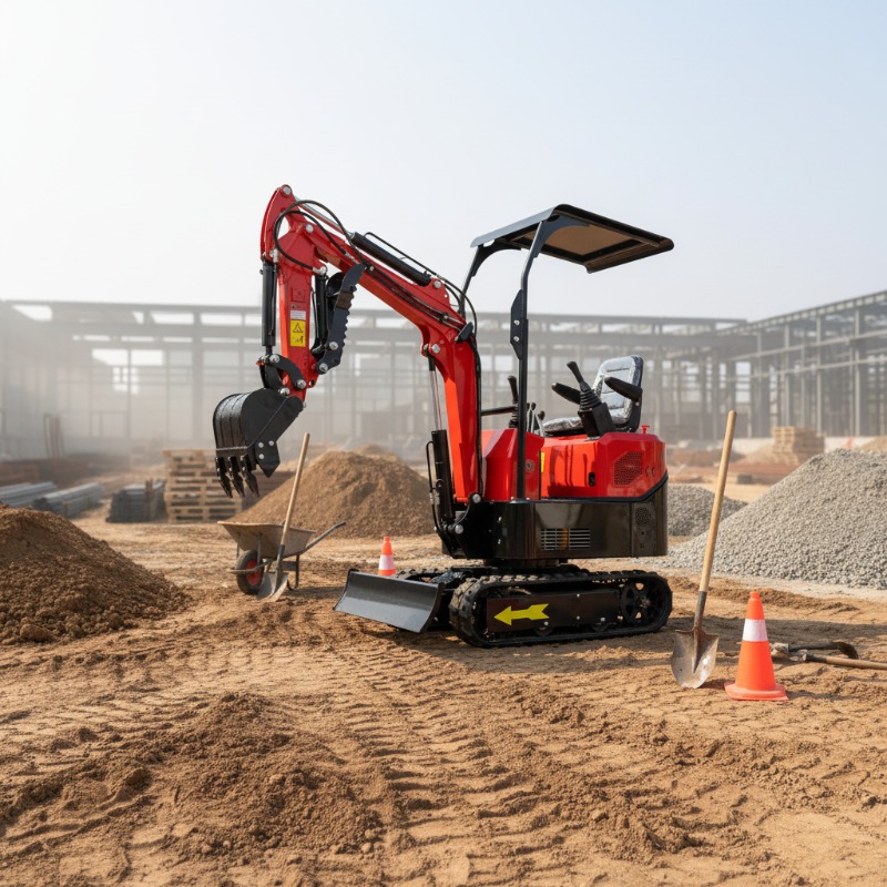 Farming Agriculture Land - Mini-excavatrice hydraulique multifonctionnelle à prix FOB