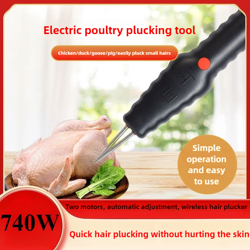 Chicken Plucker Machine - Plumeuse Électrique Portable Entièrement Automatique pour