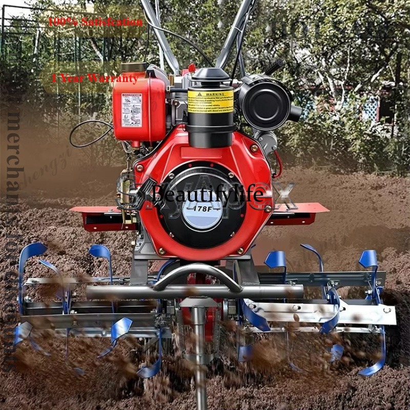 Farming Agriculture Land - Mini-motoculteur rotatif M81, cultivateur agricole pour