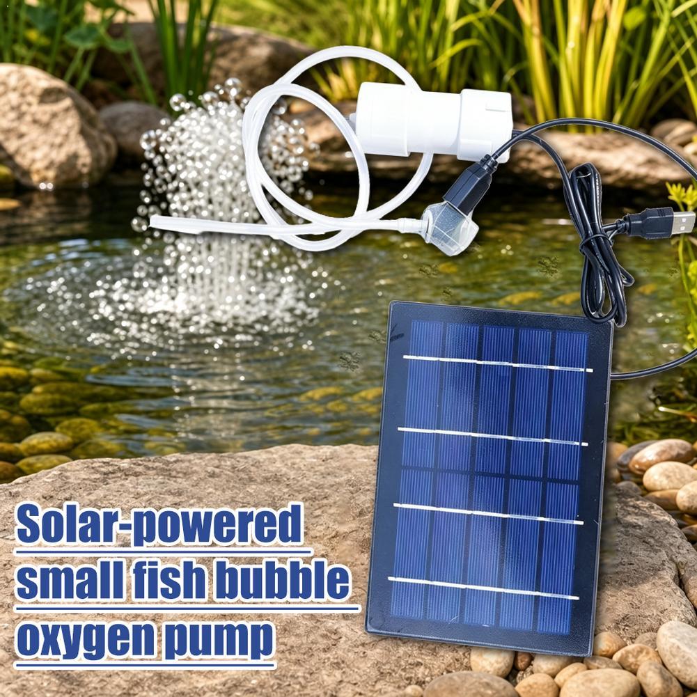 Pompe à air solaire pour aquar - Fish Pond Aerator avis et prix