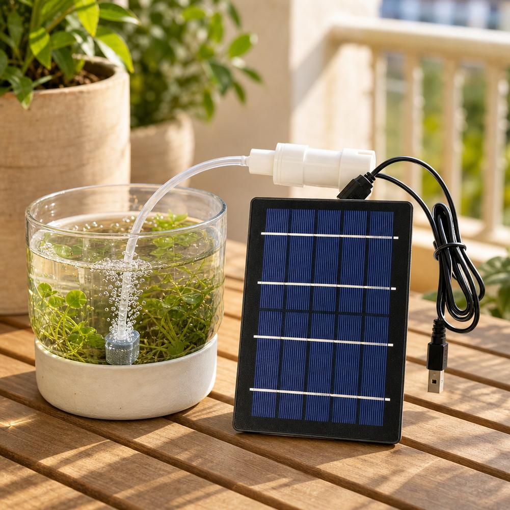 Pompe à air solaire pour aquar - Fish Pond Aerator avis et prix