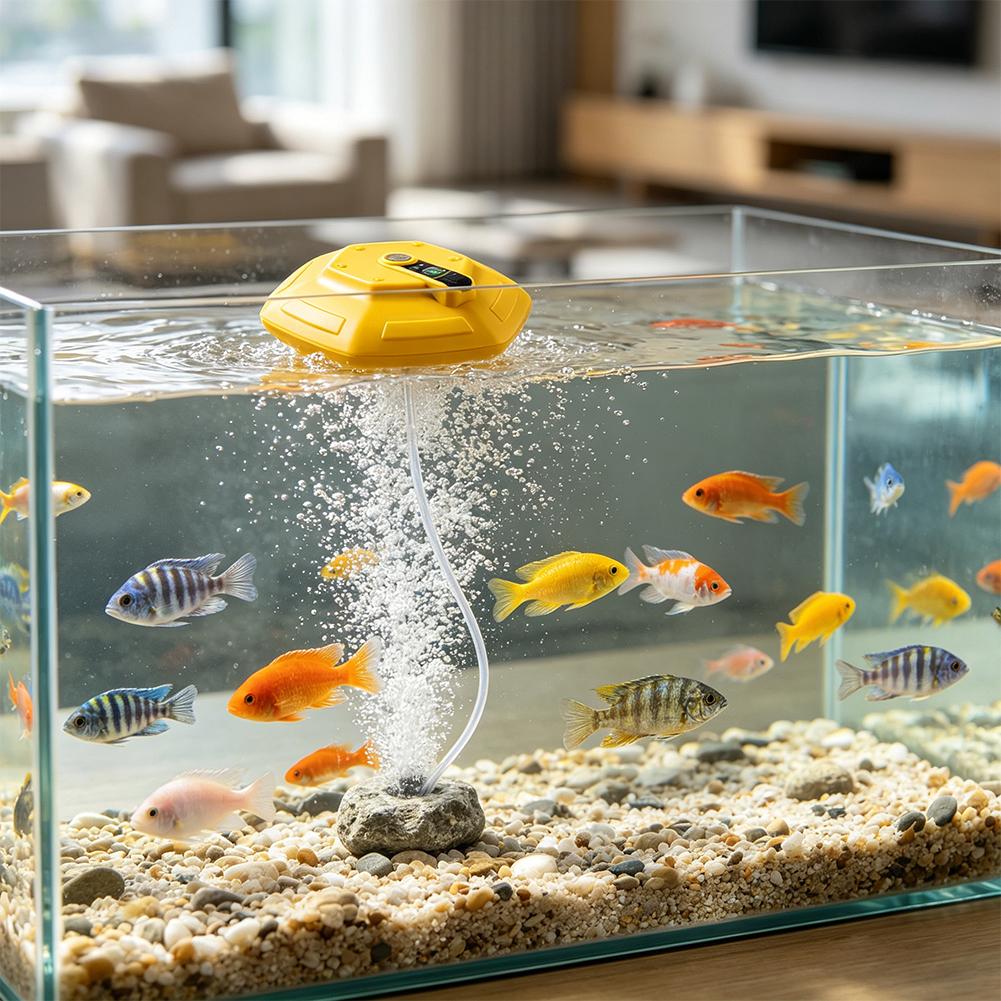 Pompe à air flottante pour la  - Fish Pond Aerator avis et prix