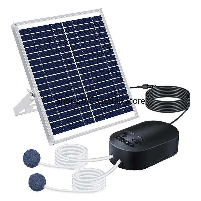Pompe à air solaire 15W avec t - Fish Pond Aerator avis et prix